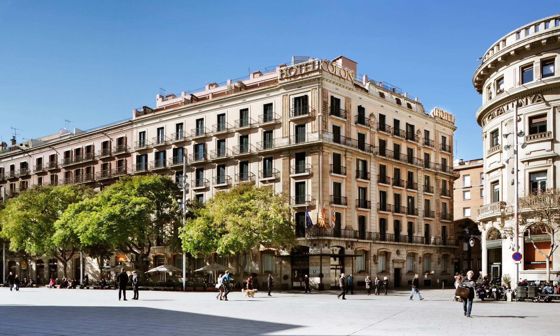 Lamaro Hotel Barcelona Kültér fotó Casa Thomas